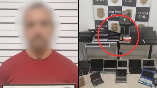 Estelionatário usava preços baixos como isca para atrair compradores, causando prejuízos a pelo menos seis pessoas - Foto: Divulgação/ Polícia Civil