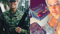 Ex-major dos EUA encontra novo propósito com loja de cookies no litoral de SP - Imagem: Reprodução/ Arquivo Pessoal/ Redes Sociais