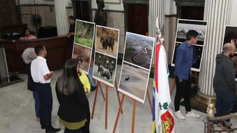 Exposição em Santos traz imagens da Europa Central - Imagem: reprodução Prefeitura de Santos