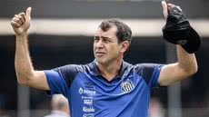 Treinador declara sentimento de missão cumprida em suas redes sociais - Imagem: Instagram/ @santosfc