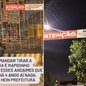 Moradores de Areia Branca instalam faixas para alertar sobre assaltos, mas Prefeitura remove avisos em ação controversa - Imagem: Reprodução/ Redes Sociais