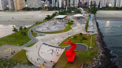 O evento contará com música ao vivo - Imagem: Prefeitura de Santos