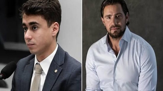 Áudios divulgados nesta quinta-feira (3) mostram o deputado federal Nikolas Ferreira (PL-MG) pedindo ajuda a Daniel Vorcaro em uma questão envolvendo um ativo minerário ligado a um ex-assessor - Imagem: Reprodução