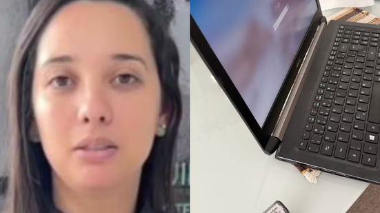 Thayza Aires Dias foi alvo de mandado de prisão e teve materiais apreendidos - Imagem: Divulgação | Polícia Civil