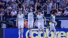 Flaco López comemora gol em Ceará x Palmeiras - Foto: Baggio Rodrigues/AGIF