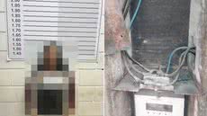 Fiscalização da Polícia Civil encontrou ligação clandestina de energia e apreendeu bebidas alcoólicas e cigarros sem comprovação de origem em adega de Bertioga - Imagem: Divulgação/Polícia Civil