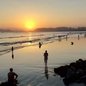 Baixada Santista terá aumento das temperaturas neste sábado (29), com máxima de 36°C prevista para Peruíbe. No domingo (30), os termômetros devem cair e ficar abaixo dos 24°C na maior parte da região - Imagem: Luigi Bongiovanni/TheNews2/Estadão Conteúdo