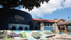 Reforma do Aquário Municipal de Santos é interrompida após rescisão contratual; prefeitura busca nova empresa para dar sequência às obras - Imagem: Arquivo/Prefeitura de Santos