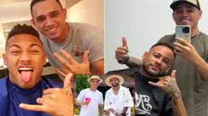 Dailson Cardoso, o Nariko, começou a cortar cabelos aos 13 anos, em São Vicente, cobrando R$ 1 por atendimento. Desde 2015, é barbeiro de Neymar e já atendeu outros nomes do futebol internacional - Imagem: Arquivo pessoal