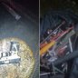 Quatro suspeitos são apontados pela PM como envolvidos na tentativa de roubo a uma marina em Guarujá; um deles foi baleado e preso após troca de tiros. - Imagem: Reprodução / 21º BPM/I de São Paulo