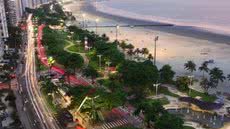 Cidades da Baixada Santista receberão recursos do Governo de SP para obras que visam fortalecer o turismo e a economia regional - Imagem: Prefeitura de Santos