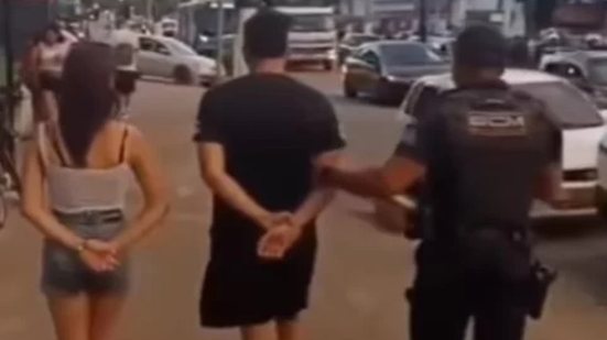 Produtos avaliados em cerca de R$ 700 foram recuperados após abordagem da Guarda Civil Municipal em supermercado do bairro Enseada, no Guarujá - Imagem: Reprodução