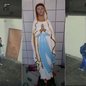 Câmeras de segurança registraram o momento em que um homem furtou a imagem de Nossa Senhora de Lourdes de uma capela em Praia Grande; a Polícia Civil apura o caso e busca localizar a peça religiosa - Imagem: Reprodução e Arquivo Pessoal