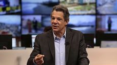 O candidato Fernando Haddad também se posicionou contra a privatização da autoridade portuária de Santos - Imagem: Alexsander Ferraz/AT