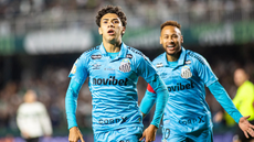 O meio-campista Gabriel Bontempo, do Santos, está na pré-lista montada por Carlo Ancelotti para os amistosos da Seleção Brasileira contra Austrália e Índia - Imagem: Reprodução