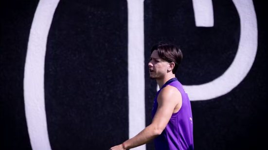 Rodrigo Garro em treino no Corinthians - Foto: Rodrigo Coca / Ag.Corinthians