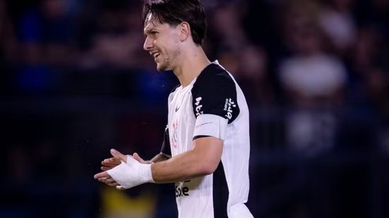 Rodrigo Garro no jogo contra Red Bull Bragantino - Foto: Rodrigo Coca/ Ag. Corinthians