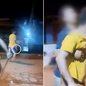 Imagens registraram uma briga entre familiares em Apiaí, no interior de São Paulo. Durante o confronto, um guarda civil municipal atirou contra o afilhado, que morreu após ser socorrido - Imagem: Reprodução