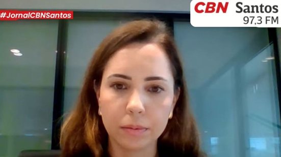 Fernanda Meireles destaca a importância das intervenções para a fluidez do trânsito e prevenção de acidentes nas rodovias do SAI - Foto: Rádio CBN Santos
