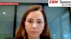Fernanda Meireles destaca a importância das intervenções para a fluidez do trânsito e prevenção de acidentes nas rodovias do SAI - Foto: Rádio CBN Santos