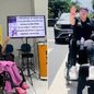 Gisele Fiales, de 49 anos, sobreviveu a uma tentativa de feminicídio em 1995, ficou tetraplégica e hoje atua no apoio a outras mulheres enquanto estuda investigação forense e perícia criminal - Imagem: Arquivo Pessoal