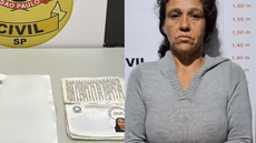 Carteira de trabalho falsa foi apreendida pelos policiais - Imagem: Divulgação | Polícia Civil
