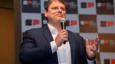 O Governador Tarcísio definiu o projeto como algo “ousado” - Imagem: Divulgação/ Fernando Nascimento/ Governo do Estado de SP