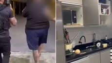 Edmilson Rosas Lima, conhecido como “Mago” ou “Buga”, foi preso em um imóvel no bairro Aviação, em Praia Grande, durante a Operação Repatriação. - Imagem: Divulgação / Polícia Civil de SP