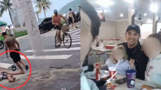 Chariot Toledo, de 51 anos, faleceu após ser agredido em São Vicente; família pede ajuda para localizar o agressor - Imagem: Reprodução/ Arquivo Pessoal