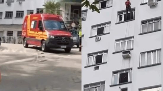 Após o incidente, o homem foi levado para a UPA Central, enquanto a SSP investiga as motivações do episódio sem registro formal - Imagem: Redes Sociais