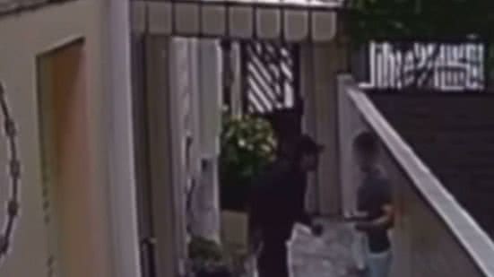 Com base em imagens de segurança, a polícia identificou o criminoso e cumpriu mandados de busca e prisão em Santos - Imagem: Divulgação/ Polícia Civil