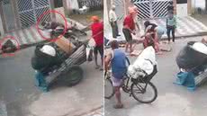 Atropelamento aconeceu no dia 5 de setembro de 2023, na Avenida Ascenso Ferreira, no bairro Trevo, em Praia Grande - Imagem: Reprodução/Polícia Civil
