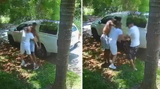 Veículo roubado de idoso foi encontrado abandonado em área de mata em Peruíbe - Imagem: Reprodução