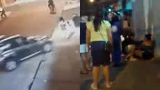 Homem foi preso em flagrante ao dirigir alcoolizado e atropelar família - Imagem: Reprodução / A Tribuna