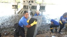 Mobilização no São Manoel destaca a importância da união na preservação ambiental - Foto: Prefeitura de Santos