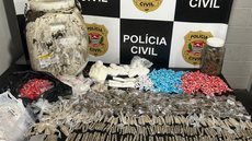 Drones flagram entrega de entorpecentes e recolha de dinheiro em biqueiras - Imagem: Reprodução