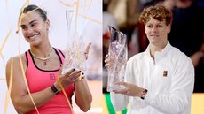 Sabalenka e Sinner repetem marcas de Sampras, Federer e Djokovic - Foto: Matthew Stockman/Getty Images