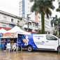 Praça do Correio e Praça da Biquinha recebem ação itinerante de multivacinação - Imagem: Prefeitura de São Vicente