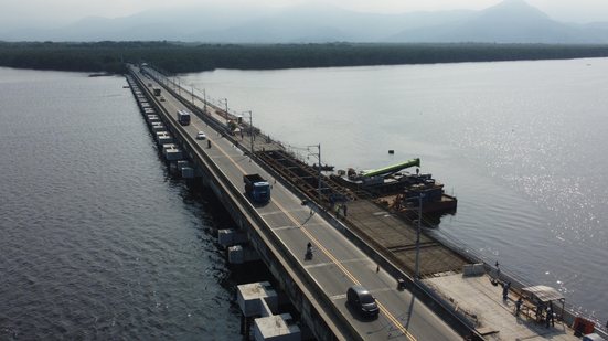 Quatro novas estações beneficiarão 150 mil moradores - Foto: Prefeitura de São Vicente
