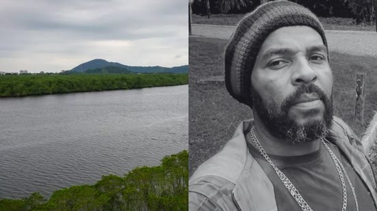 Rafael Alves Santos desmaiou e caiu na água no último sábado (23) na altura do bairro Mangue Seco - Imagem: Reprodução