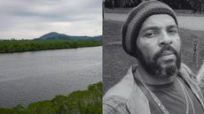 Rafael Alves Santos desmaiou e caiu na água no último sábado (23) na altura do bairro Mangue Seco - Imagem: Reprodução