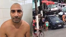 Investigação usou câmeras e dados de celular para rastrear Diego Henrique Souza em São Vicente - Imagem: Reprodução