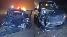 O acidente ocorreu por volta das 3h, na altura do km 46. - Imagem: ARTESP