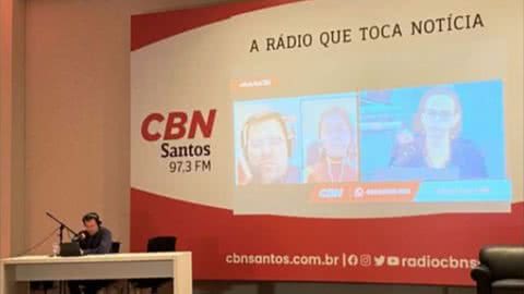 Rádio CBN Santos é inaugurada na Baixada Santista; saiba mais - Imagem: reprodução Instagram