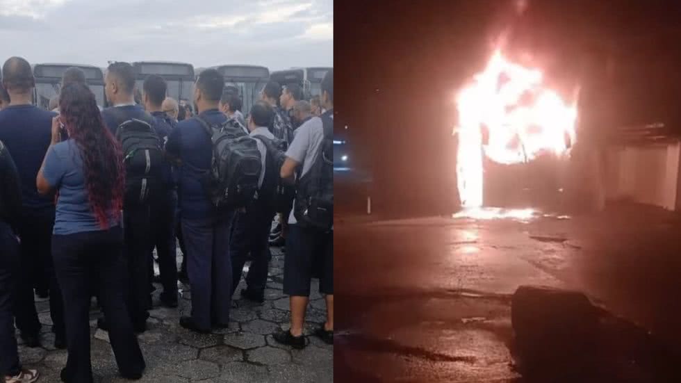 Após o ataque, o incendiário embarcou na moto e seguiu para o bairro Santo Antônio - Imagem: Reprodução/ Redes Sociais/ Costa Norte