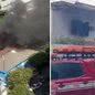 Seis viaturas com 16 bombeiros atuaram no combate ao incêndio - Imagem: Reprodução/ g1