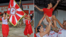 Com enredo inspirado em fábulas, a Mocidade Independência de Cubatão celebra 50 anos de história - Imagem: LICESS