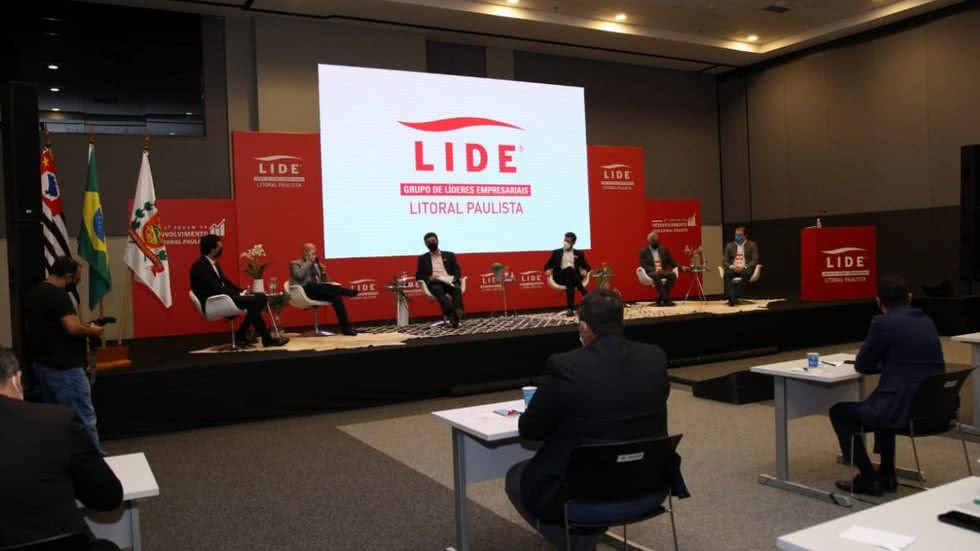 Evento reúne líderes e empresários para discutir inovação e tecnologia na Casa Lide Litoral Paulista, com Eduardo Bittencourt como convidado - Foto: Divulgação