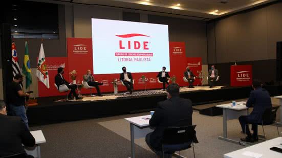 Evento reúne líderes e empresários para discutir inovação e tecnologia na Casa Lide Litoral Paulista, com Eduardo Bittencourt como convidado - Foto: Divulgação