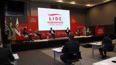 Evento reúne líderes e empresários para discutir inovação e tecnologia na Casa Lide Litoral Paulista, com Eduardo Bittencourt como convidado - Foto: Divulgação